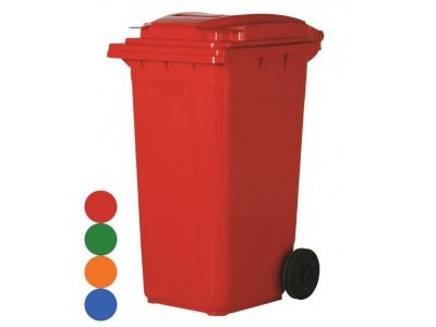 GARBAGE CONTAINER 120L (COLORED) Resmi