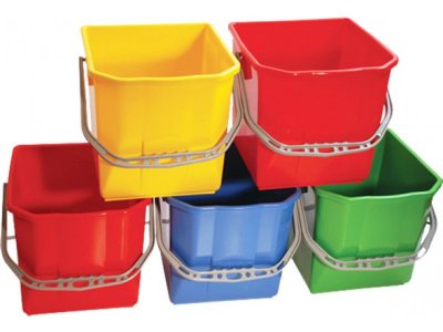 SPARE BUCKET FOR CLEANING TROLLEYS (PLASTIC)
