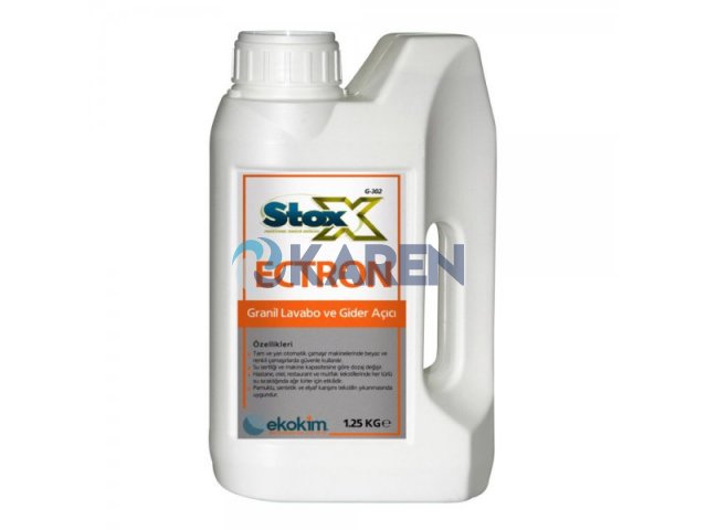 STOX ECTRON TOZ GRANÜL LAVABO VE GİDER AÇICI 1,25KG