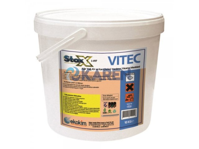 STOX VITEC AĞIR KİR VE KAN ÇÖZÜCÜ TOZ YARDIMCI YIKAMA ÜRÜNÜ 10KG