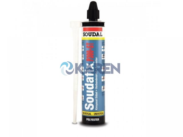 SOUDAL SOUDAFIX P300-ST POLYESTER KİMYASAL DÜBEL 300ML