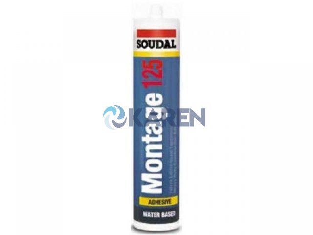 SOUDAL MONTAGE 125 AKRİLİK YAPIŞTIRICI 310ML