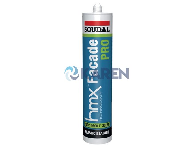 SOUDAL HMX FACADE PRO POLİMER YAPIŞTIRICI 300ML ANTRASİT GRİ