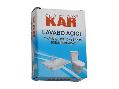 KAR LAVABO AÇICI