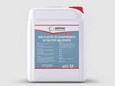 WINNER YARI ELASTİK İKİ KOMPONENTLİ SU YALITIM MALZEMESİ 20KG+5LT