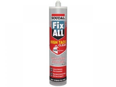 SOUDAL FIX ALL HIGH TACK SMX POLİMER YAPIŞTIRICI 290ML ŞEFFAF