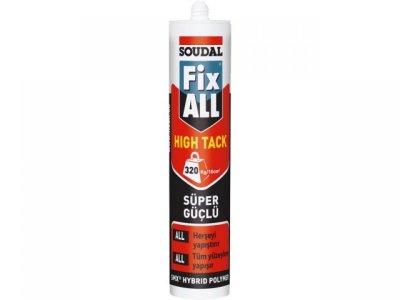 SOUDAL FIX ALL HIGH TACK SMX POLİMER YAPIŞTIRICI 290ML SİYAH